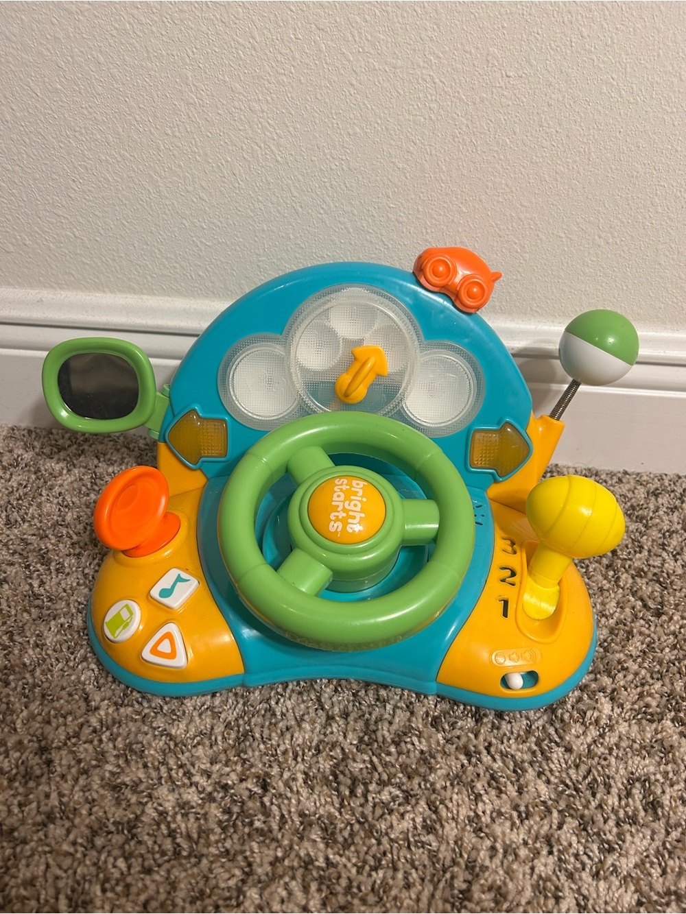 Bright Steering Steering Wheel Toy